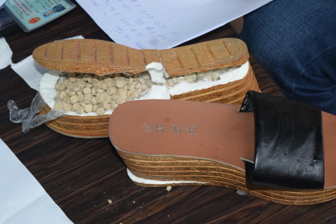 Ma túy được các đối tượng cất giấu tinh vi.