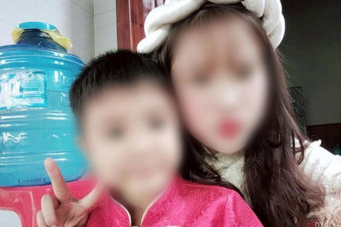 Cháu Đ trước khi mất tíchCháu Đ trước khi mất tích.