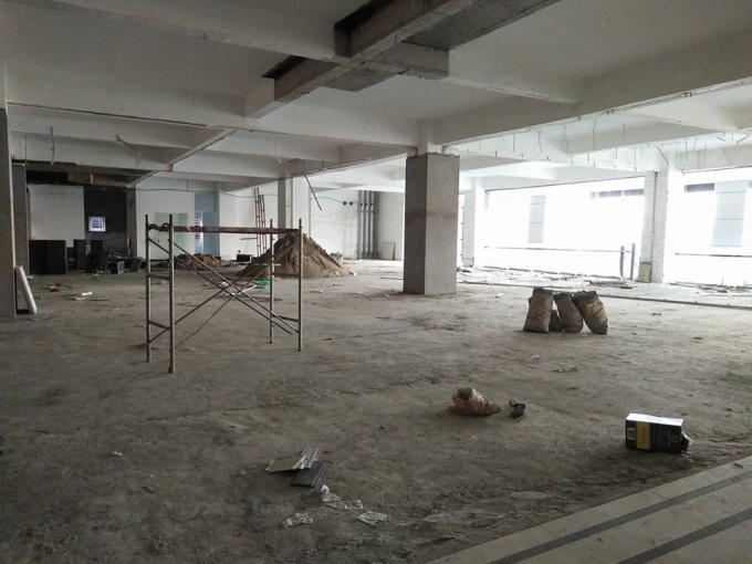 Tuy nhiên, một số tầng của dự án vẫn đang trong quá trình hoàn thiện.