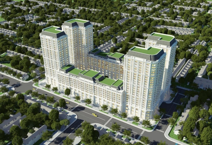Phối cảnh dự án Khu phức hợp BIDHomes Eden Gardens.