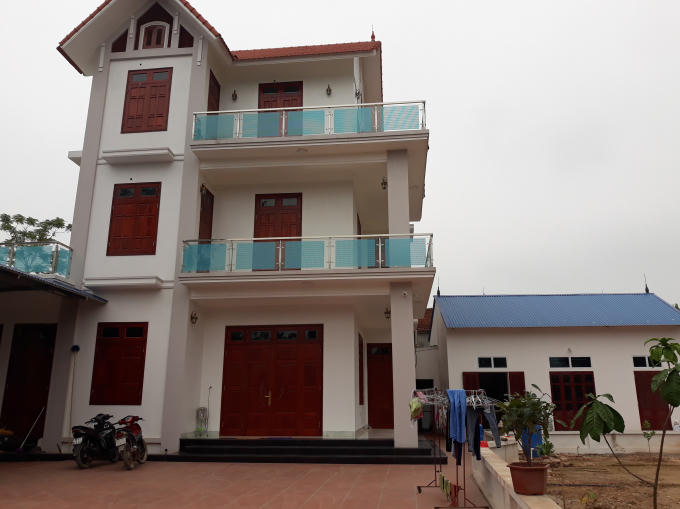 Căn nhà của bác sỹ Thành được mở làm phòng khám chữa bệnh chui.