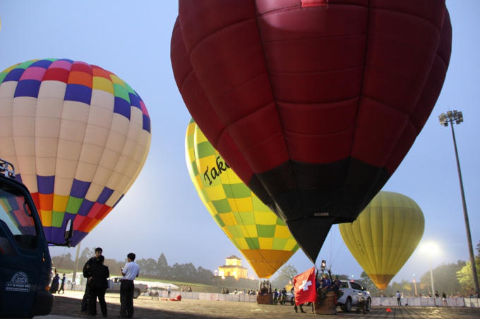 Lễ hội Khinh khí cầu diễn ra tại Huế.