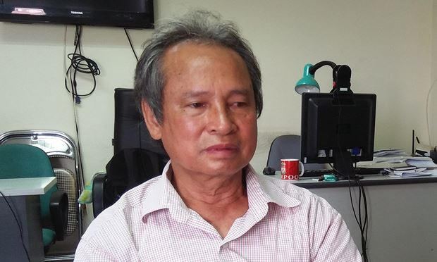 Ông Trần Ngọc Liên nhiều năm nay ròng rã kêu oan cho con.