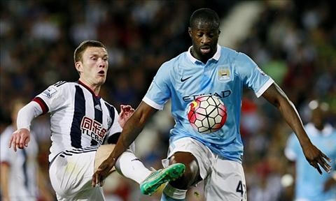 Man City toàn thắng trong 5 trận tiếp West Brom trên sân nhà.