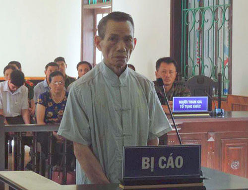 Bị cáo Nhân tại tòa. Ảnh: Đức Hùng