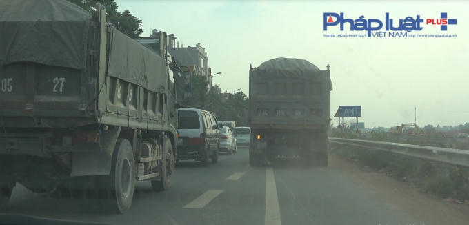 Một số nhỏ trong những hình ảnh PV Pháp luật Plus ghi nhận được trên các tuyến đường thuộc tỉnh Bắc Giang.