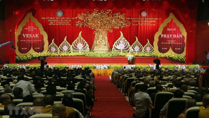 Toàn cảnh khai mạc Đại lễ Phật đản Liên Hợp quốc Vesak 2019.