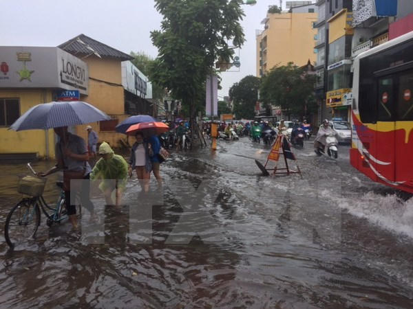 Hà Nội tiếp tục có mưa rào và giông. Ảnh: minh họa/ Nguồn: Trọng Đạt/TTXVN