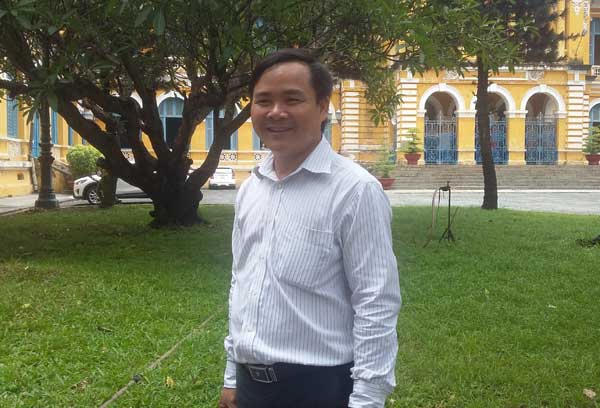 Luật gia Đặng Đình Thịnh sau phiên toà phúc thẩm, tuyên ông thắng kiện thân chủ trên 54 tỷ đồng (Ảnh: Vietnamnet).
