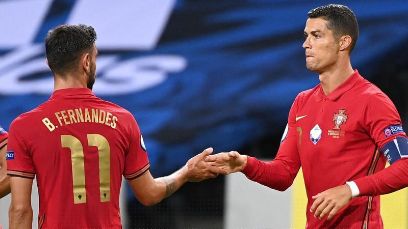 Với Ronaldo và Bruno Fernandes, Bồ Đào Nha hoàn toàn có thể bảo vệ ngôi vương.