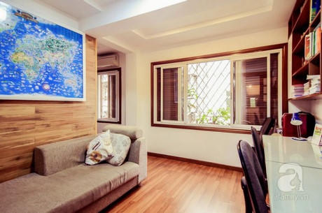 Kh&ocirc;ng gian học tập rộng r&atilde;i tho&aacute;ng đ&atilde;ng ki&ecirc;m nơi nghỉ ngơi của gia đ&igrave;nh.