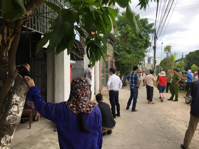 Hiện trường nơi phát hiện thi thể anh N.