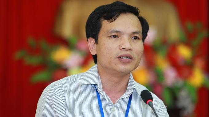 Ông Mai Văn Trinh, Cục trưởng Cục Khảo thí và Kiểm định chất lượng giáo dục.