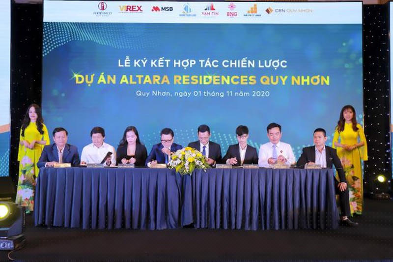 Lễ ký kết hợp tác chiến lược giữa Chủ đầu tư và các đối tác