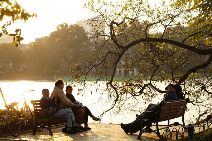 Hà Nội đến trưa trời sẽ có nắng. Ảnh minh hoạ.