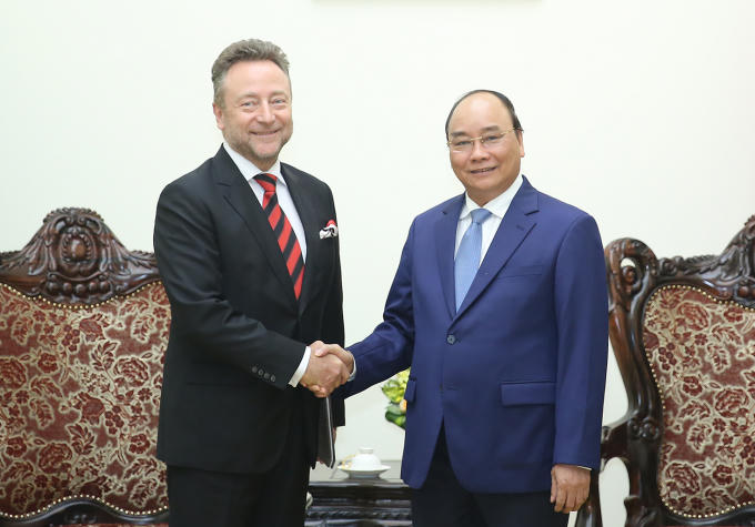 Thủ tướng Nguyễn Xuân Phúc đã tiếp Đại sứ Cộng hòa Séc Vitezslav Grepl nhân dịp đến nhận nhiệm vụ tại Việt Nam.