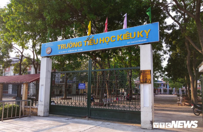 Trường tiểu học Kiêu Kỵ, nơi xảy ra sự việc cô giáo bạo hành học sinh