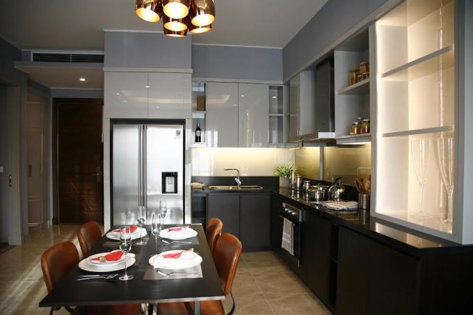 Nội thất căn hộ cao cấp.