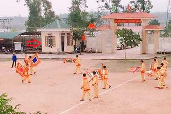 Phòng trực nơi phát hiện bảo vệ tử vong.