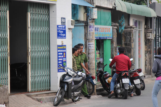 Con hẻm nơi xảy ra vụ việc thương tâm.