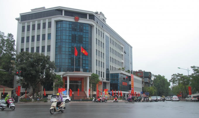 Trụ sở UBND Quận Ba Đình.