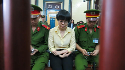 Bị cáo Huỳnh Thị Huyền Như. (Ảnh: báo Thanh niên)
