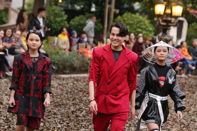 Bé Bo xuất hiện ấn tượng.