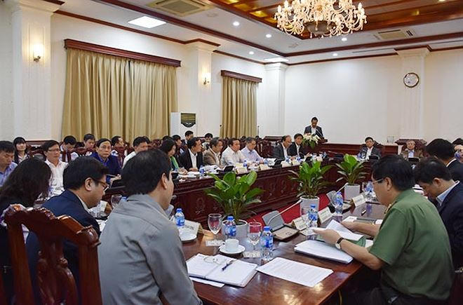 Toàn cảnh buổi làm việc