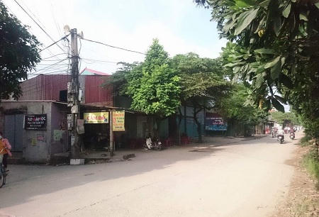 Mảnh đất của gia đình anh Trạm bị chiếm trái phép