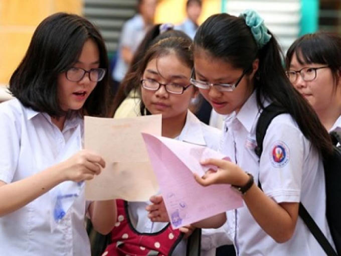 Đề thi tham khảo vào lớp 10 chuẩn kiến thức và không làm khó học sinh. Ảnh: minh họa