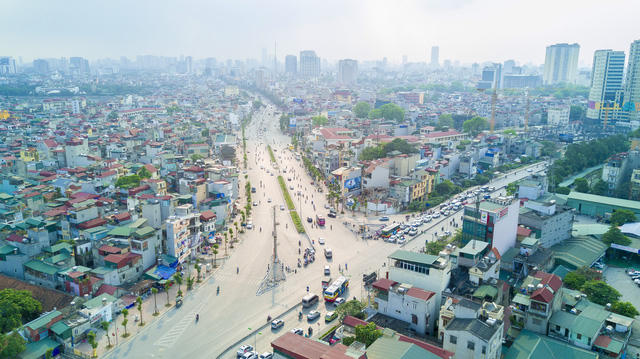 Dự &aacute;n c&oacute; điểm đầu nối với ng&atilde; tư L&ograve; Đ&uacute;c - Trần Kh&aacute;t Ch&acirc;n, điểm cuối giao với đ&ecirc; Nguyễn Kho&aacute;i.