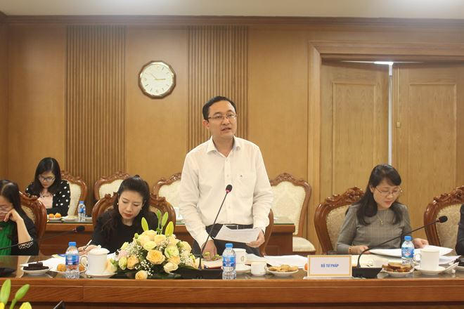 Phó Vụ trưởng Vụ Phổ biến, giáo dục pháp luật Phan Hồng Nguyên mong đẩy mạnh phổ biến, giáo dục pháp luật trong trường học