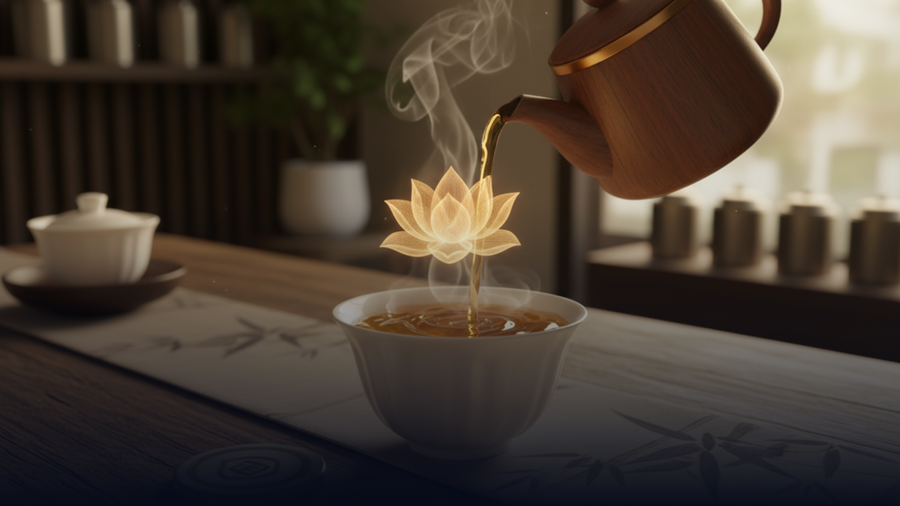 Sự chuyển dịch từ bàn nhậu sang bàn trà đang diễn ra một cách tự nhiên và đầy tích cực trong đời sống hiện đại. Thay vì những cuộc vui ồn ào, xô bồ bên ly bia, chén rượu, nhiều người lựa chọn không gian tĩnh lặng, nhẹ nhàng bên ấm trà nóng. (Ảnh: Phạm Duy)