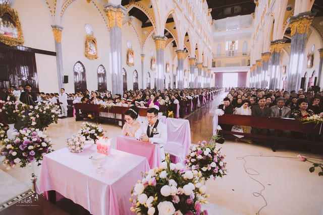 Đám cưới tiền tỷ rước dâu bằng máy bay của cô gái Nam Định