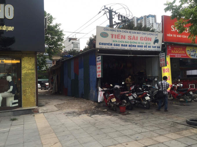 Dự án 179 Trung Kinh hiện đang được chủ đầu tư tận dụng hết công suất