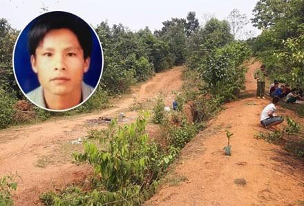 Bùi Văn Dũng và hiện trường vụ án.