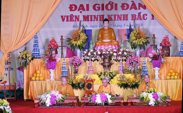 Gi&aacute;o hội phật gi&aacute;o Việt Nam tổ chức Đại giới đ&agrave;n Vi&ecirc;n Minh Kinh Bắc 1