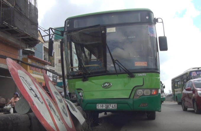 Hiện trường vụ việc.