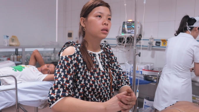 Chị Cao Thanh Trúc nhớ lại giây phút nhận được tin chồng gặp nạn.