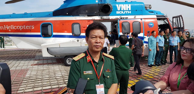 Thiếu tướng Nguyễn Hồng Sơn chia sẻ niềm vui khi những chuyến bay cấp cứu được rút ngắn thời gian, hành trình.