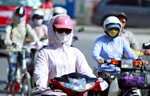 Nắng nóng quay trở lại khu vực Bắc Bộ. Ảnh: minh họa