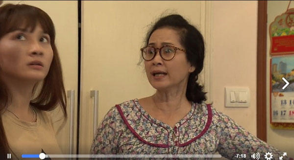 Mối quan hệ mẹ chồng nàng dâu giữa bà Phương và Vân đã gây sốt cộng đồng mạng thời gian gần đây (ảnh chụp màn hình)