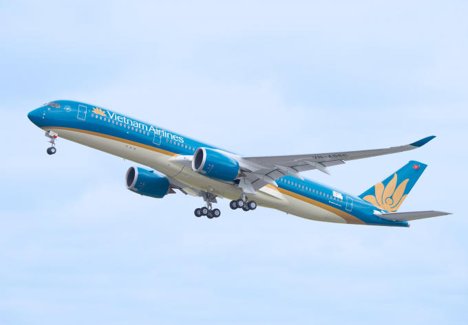 Vietnam Airlines sẽ đưa siêu máy bay A350-900 đón đội tuyển Việt Nam