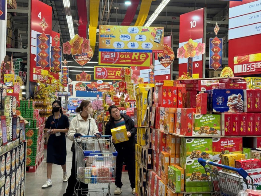 Lịch phục vụ Tết 2026 của các hệ thống siêu thị trên cả nước