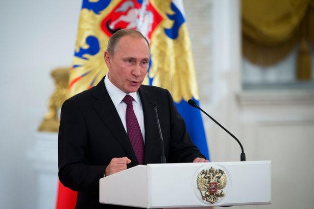 Tổng thống Putin phát biểu sau khi đảng cầm quyền của ông giành chiến thắng. (Ảnh: AP)
