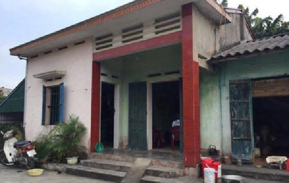 Ngôi nhà nơi xảy ra án mạng. (Ảnh: báo Công lý)