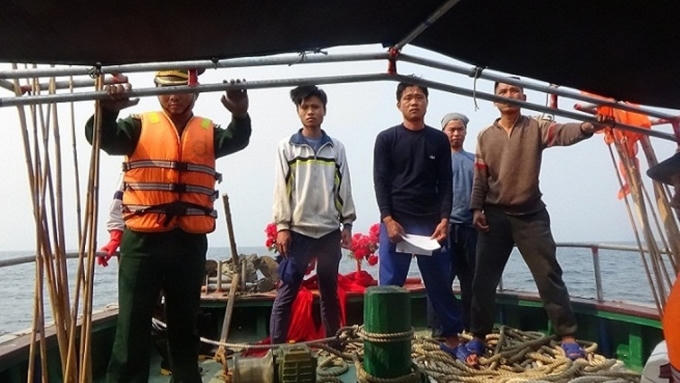 Sau đó, lực lượng tuần tra đã phóng thích cả 6 tàu Trung Quốc ra khỏi vùng biển Việt Nam.