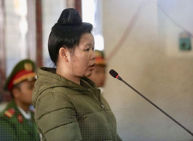 Bị cáo Vì Thị Thu (Ảnh: Trần Thanh).