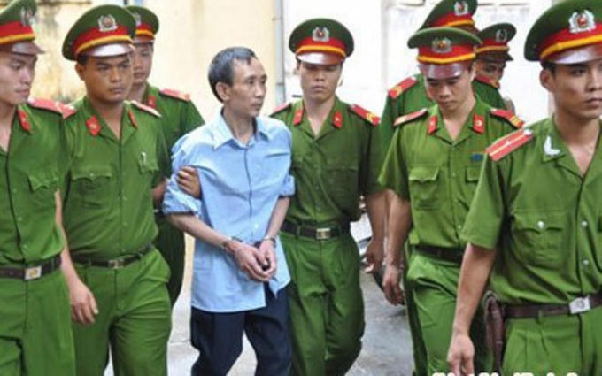 Ông Hàn Đức Long trong các phiên tòa xét xử trước đó (Ảnh: Việt Đức)