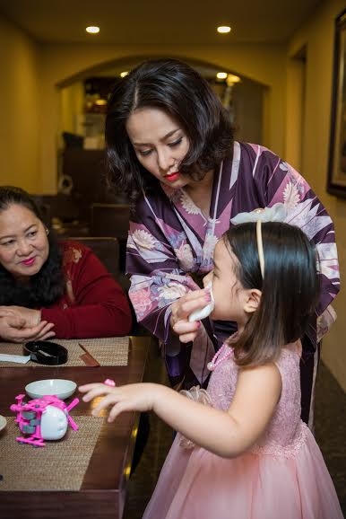 Thu Phượng luôn thu xếp thời gian tốt nhất dành cho bé Zon.